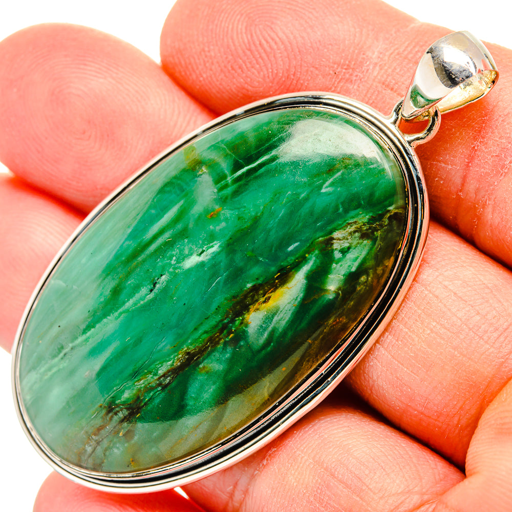 Peruvian Opal Pendants handcrafted by Anasilvercos - PD31168