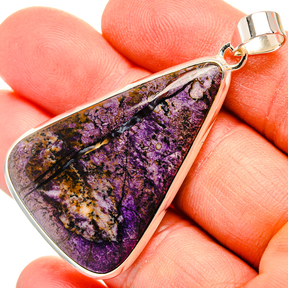 Stichtite Pendants handcrafted by Anasilvercos - PD31171