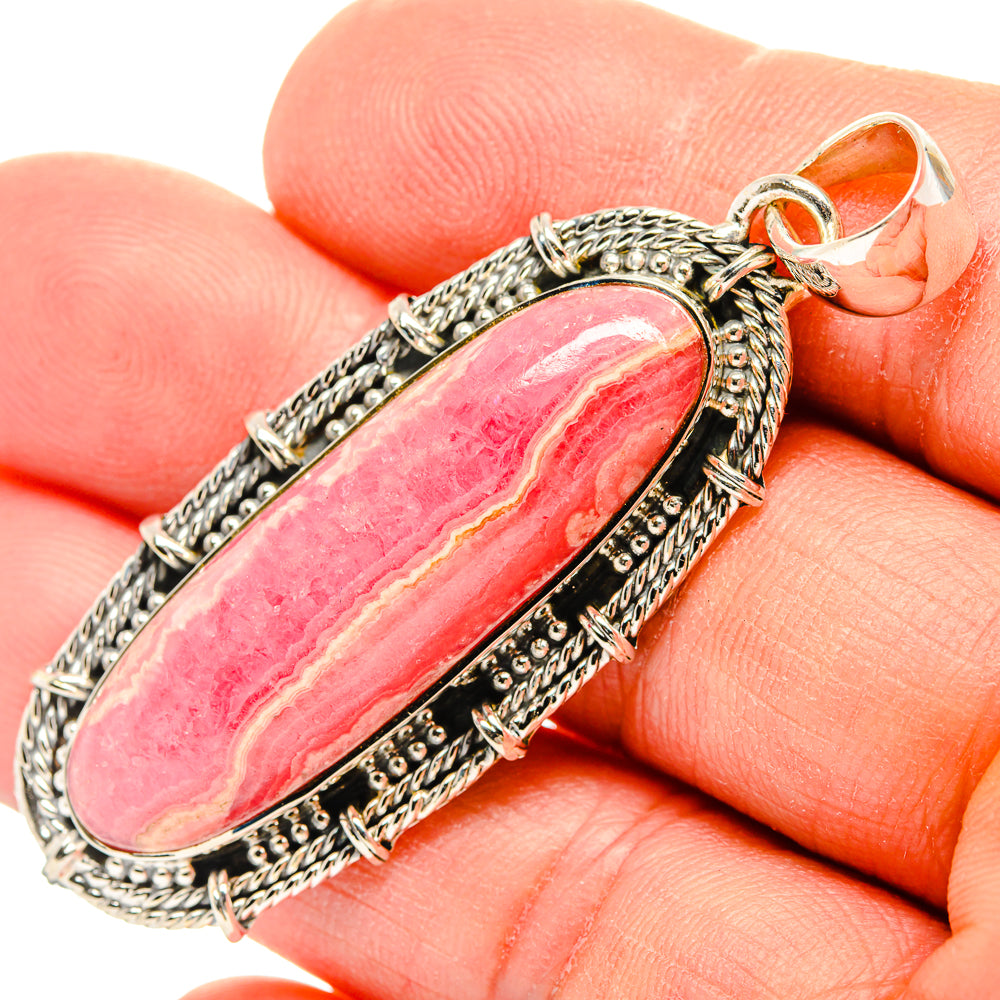 Rhodochrosite Pendants handcrafted by Anasilvercos - PD31172