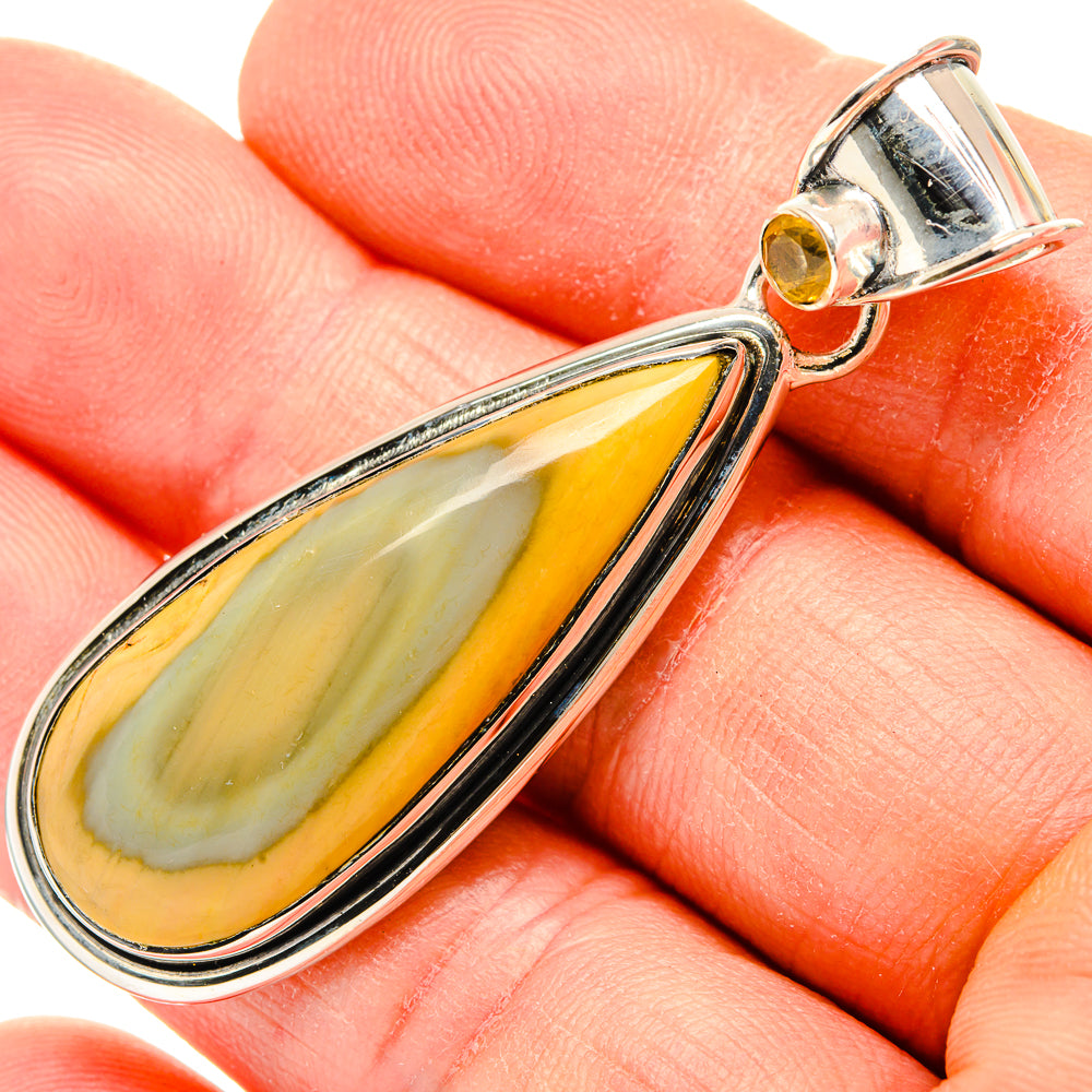 Willow Creek Jasper Pendants handcrafted by Anasilvercos - PD31179