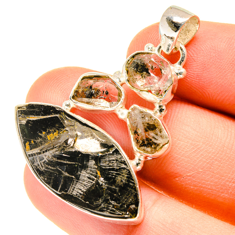 Shungite Pendants handcrafted by Anasilvercos - PD3118
