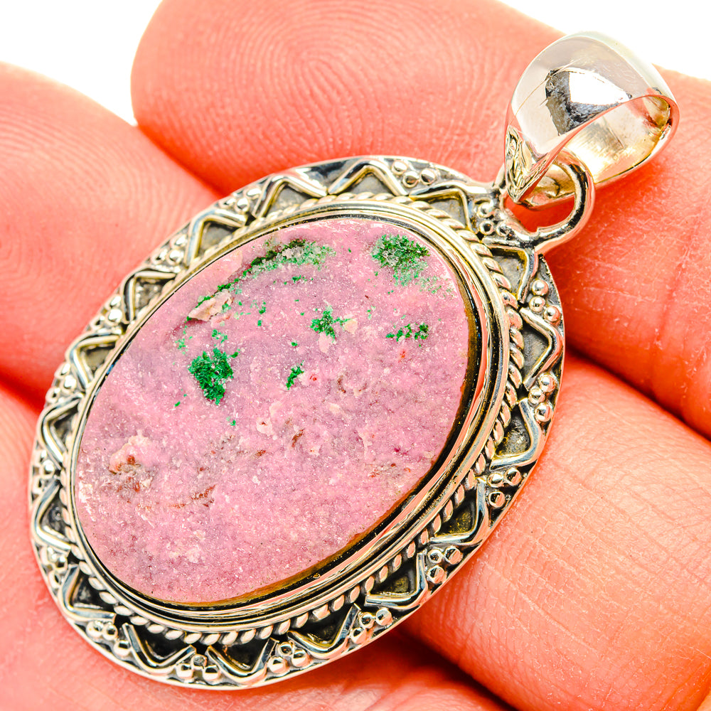 Cobalto Calcite Druzy Pendants handcrafted by Anasilvercos - PD31180