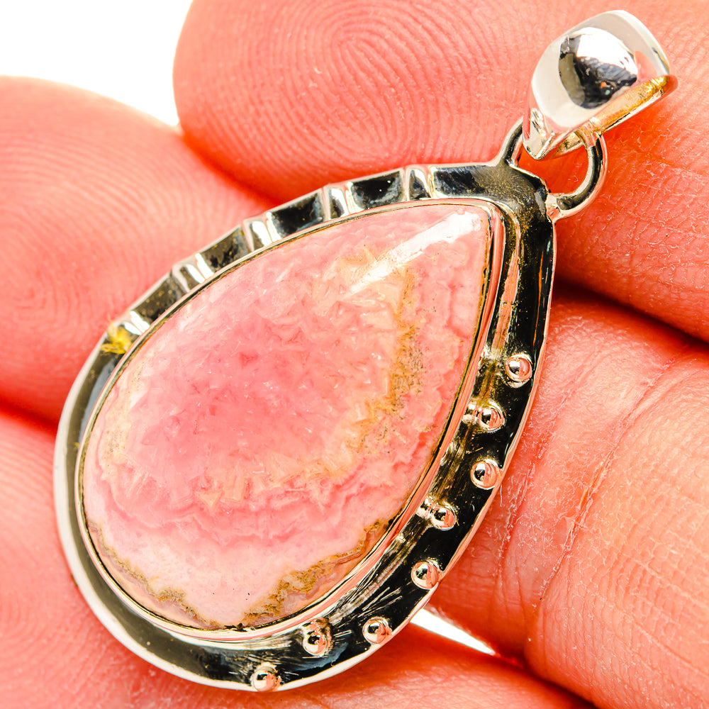 Rhodochrosite Pendants handcrafted by Anasilvercos - PD31192