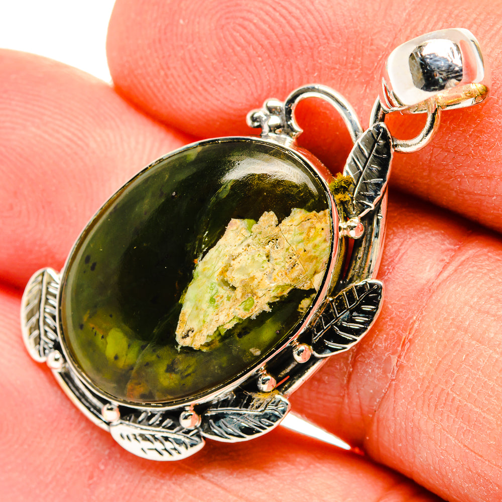 Rainforest Opal Pendants handcrafted by Anasilvercos - PD31194