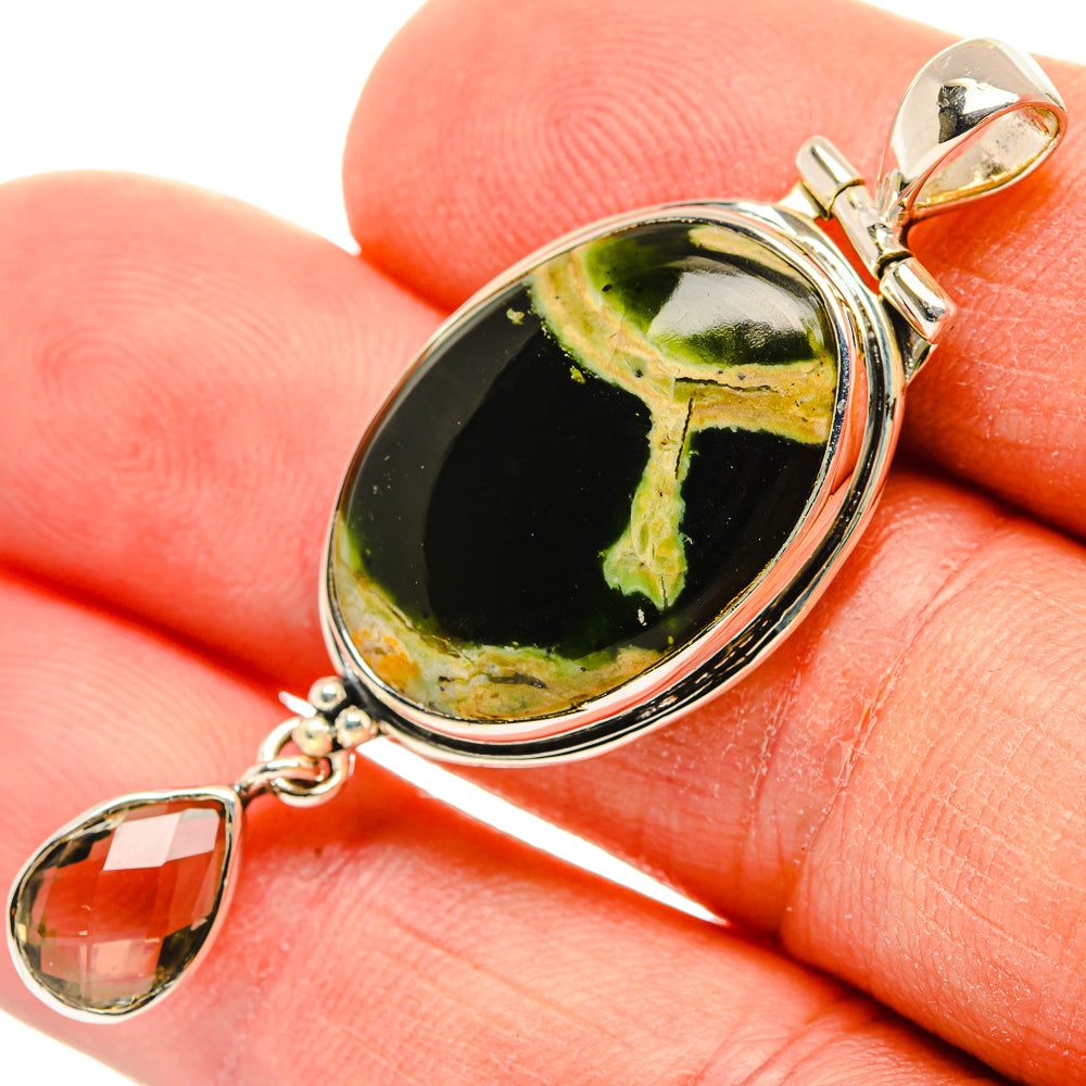 Rainforest Opal Pendants handcrafted by Anasilvercos - PD31199