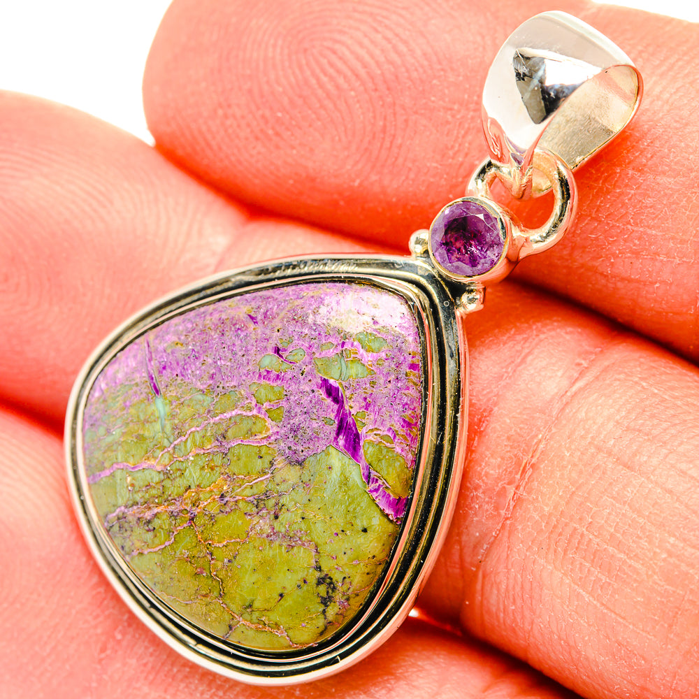 Stichtite Pendants handcrafted by Anasilvercos - PD31203