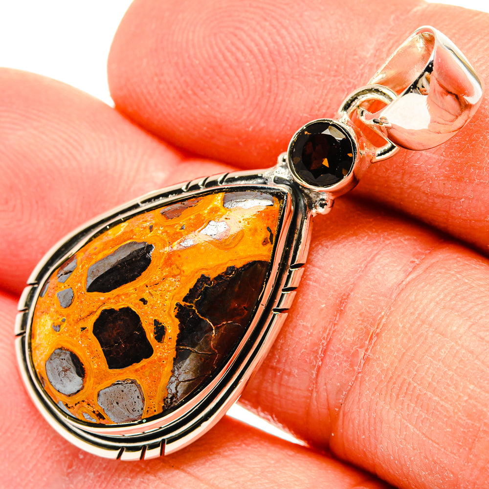 Bauxite Pendants handcrafted by Anasilvercos - PD31204