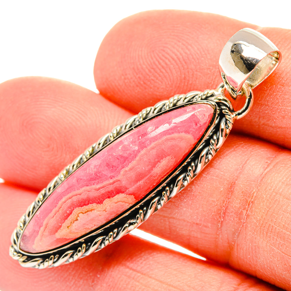 Rhodochrosite Pendants handcrafted by Anasilvercos - PD31208
