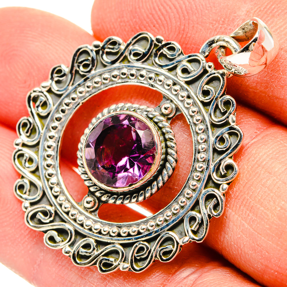 Amethyst Pendants handcrafted by Anasilvercos - PD31252