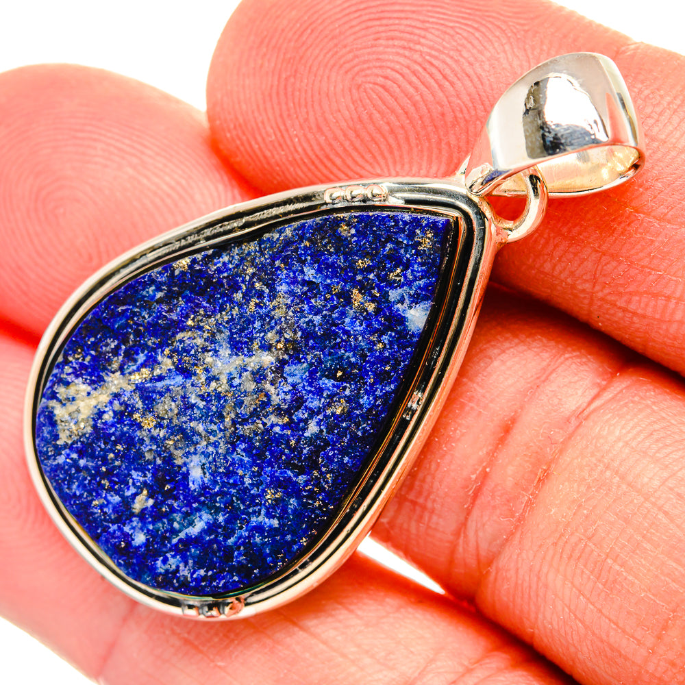 Lapis Lazuli Pendants handcrafted by Anasilvercos - PD31256