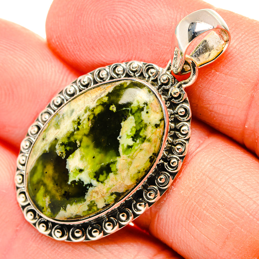 Rainforest Opal Pendants handcrafted by Anasilvercos - PD31271