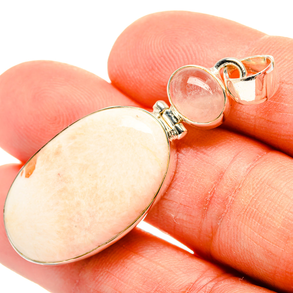 Scolecite Pendants handcrafted by Anasilvercos - PD31302
