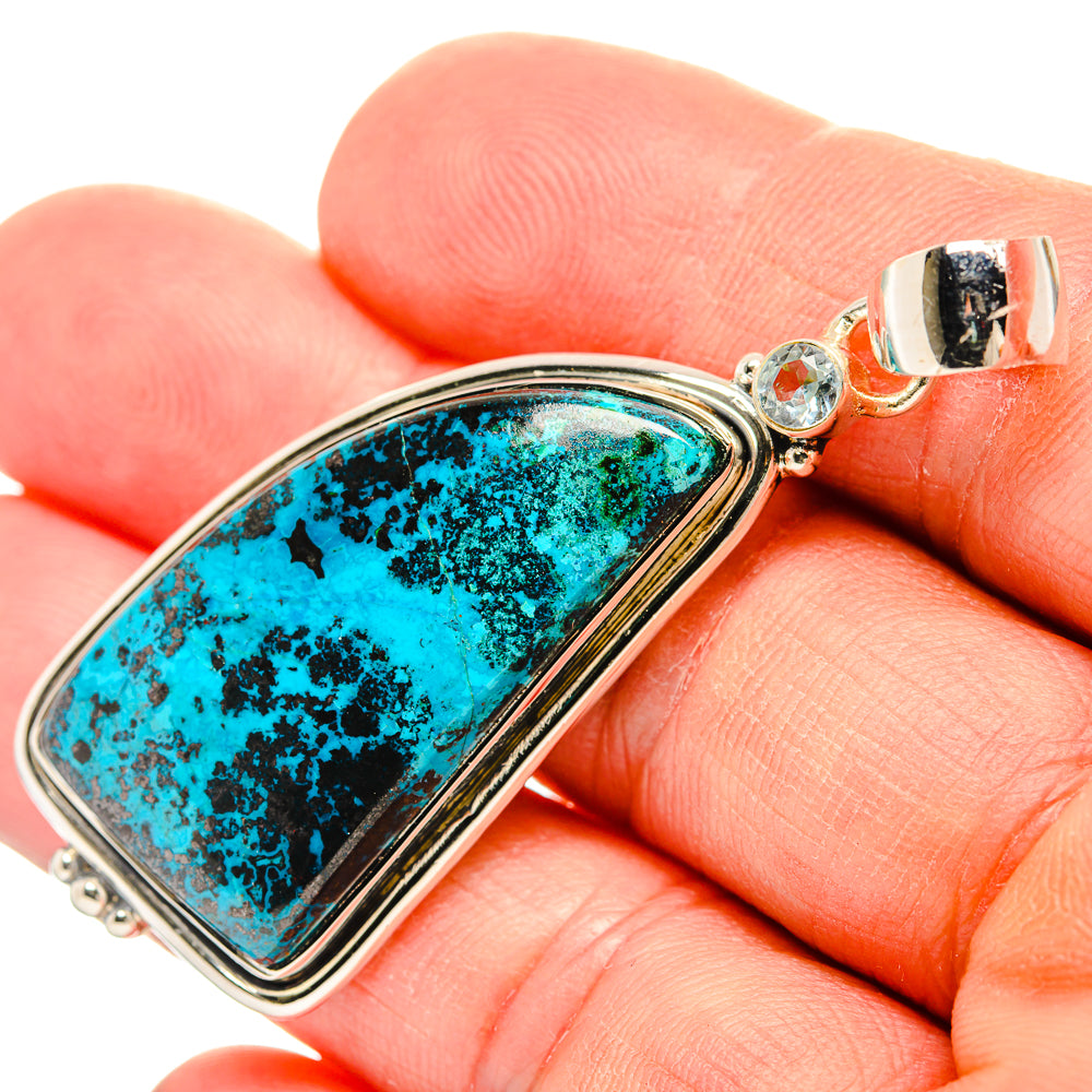 Shattuckite Pendants handcrafted by Anasilvercos - PD31312