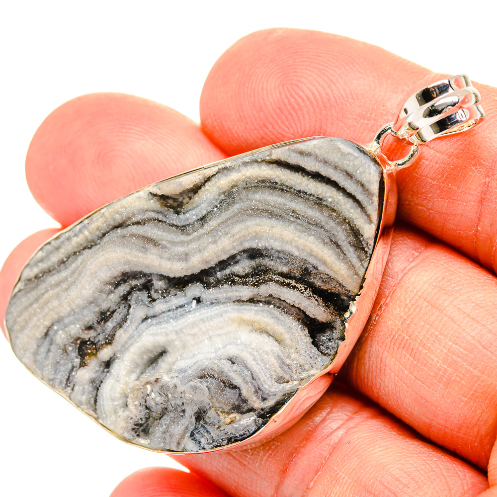 Desert Druzy Pendants handcrafted by Anasilvercos - PD31322