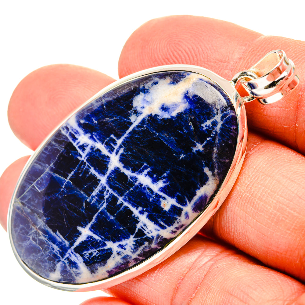 Sodalite Pendants handcrafted by Anasilvercos - PD31323