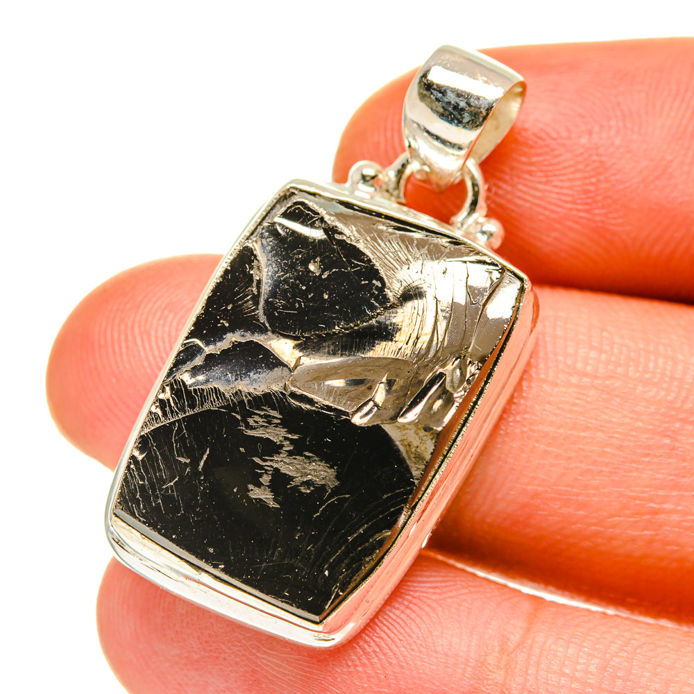 Shungite Pendants handcrafted by Anasilvercos - PD3135