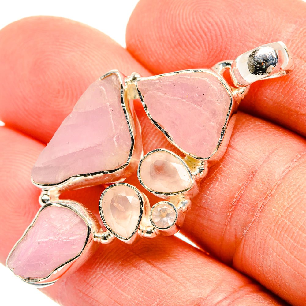 Kunzite Pendants handcrafted by Anasilvercos - PD31389