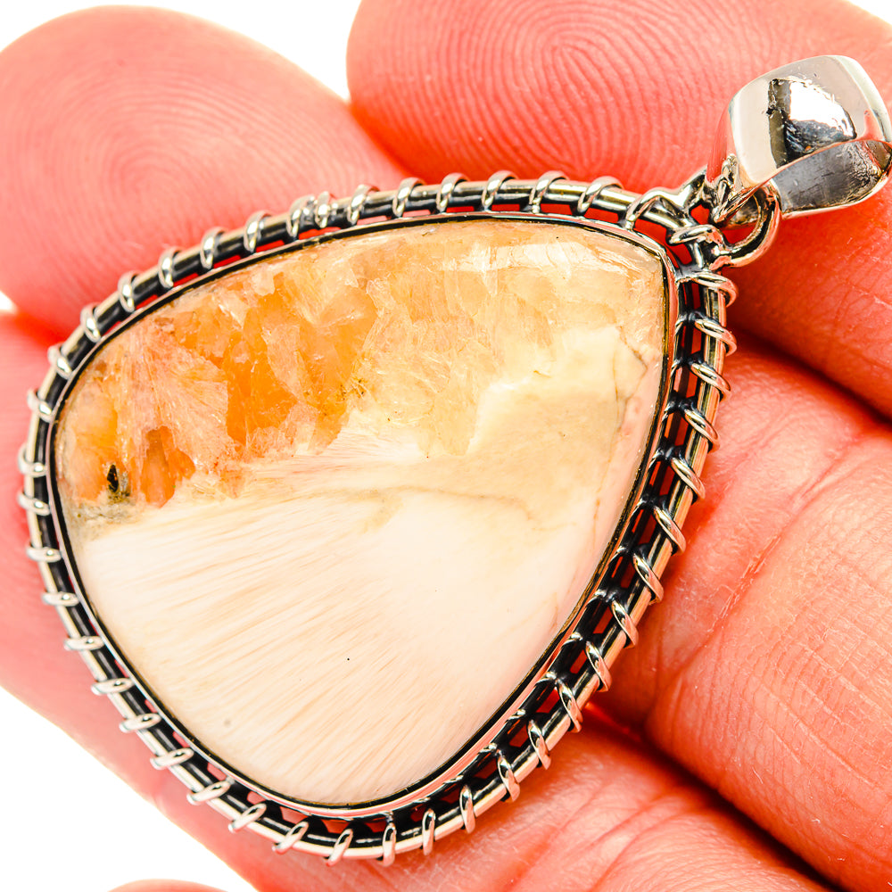 Scolecite Pendants handcrafted by Anasilvercos - PD31435