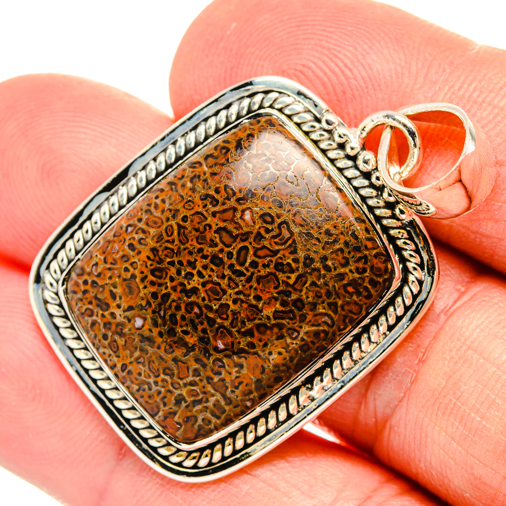 Dinosaur Bone Pendants handcrafted by Anasilvercos - PD31436