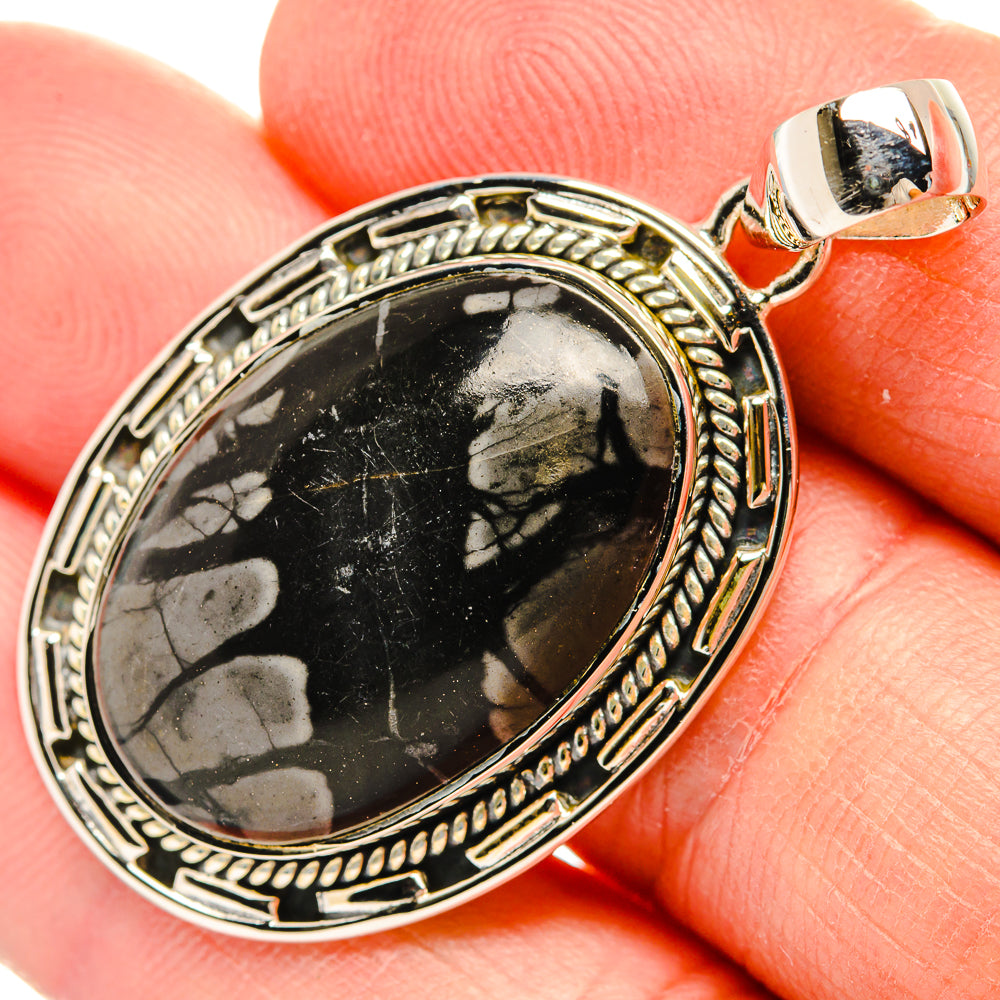 Picasso Jasper Pendants handcrafted by Anasilvercos - PD31439