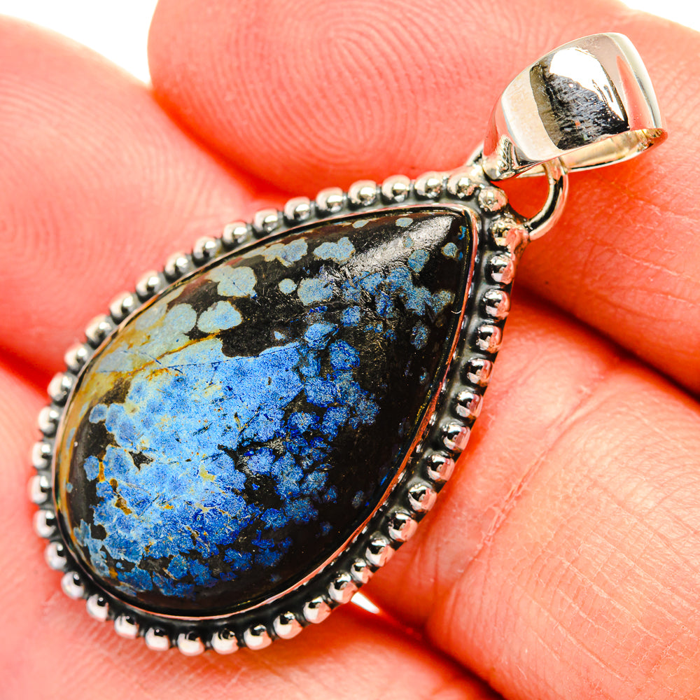 Shattuckite Pendants handcrafted by Anasilvercos - PD31451