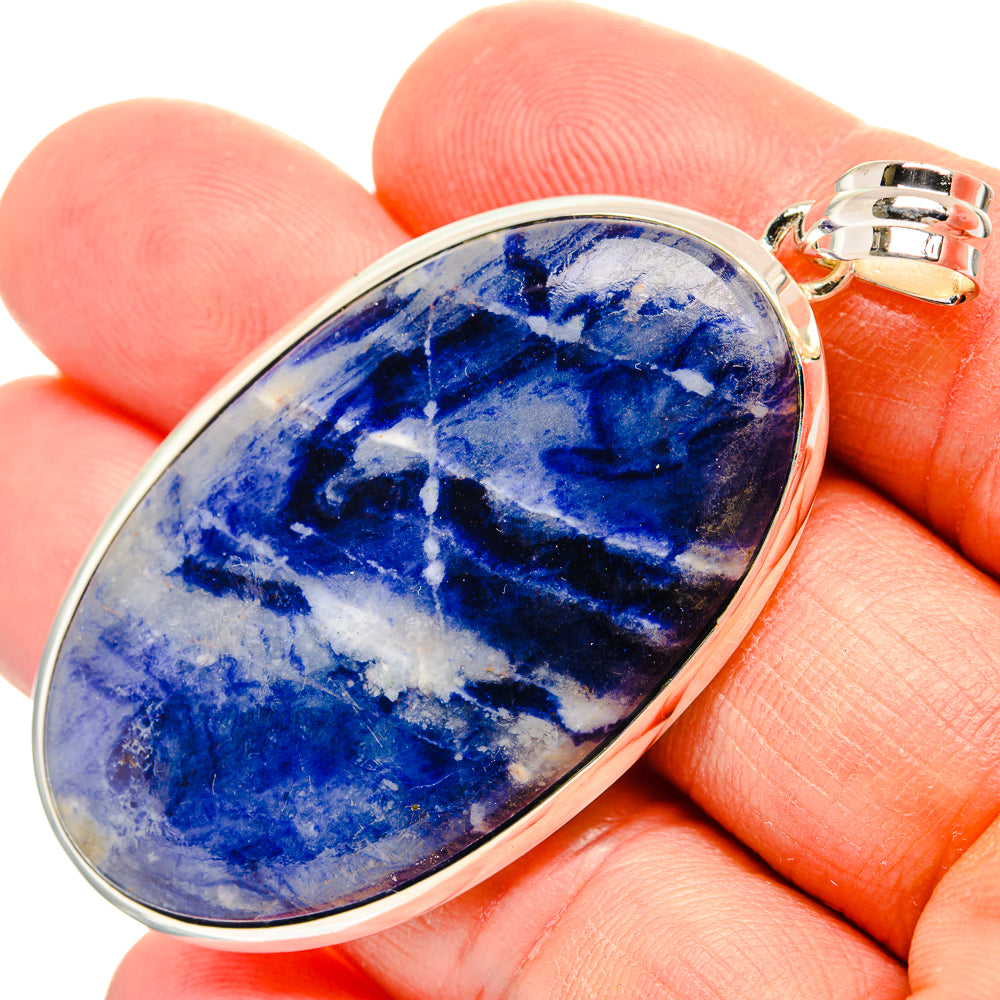 Sodalite Pendants handcrafted by Anasilvercos - PD31483