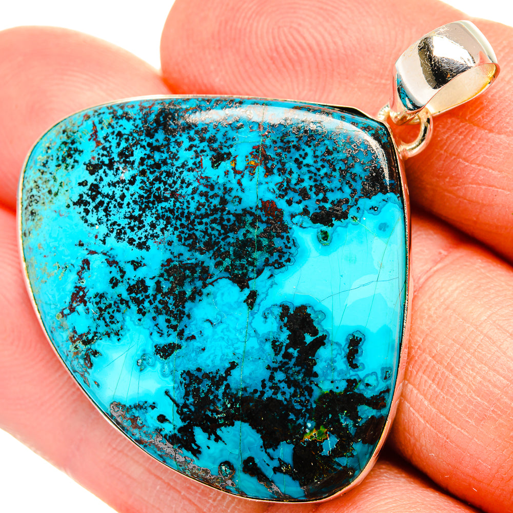 Shattuckite Pendants handcrafted by Anasilvercos - PD31492