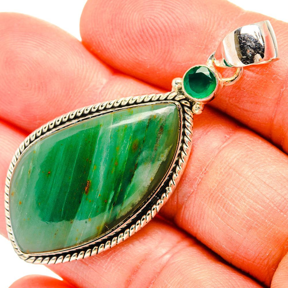 Aquaprase Pendants handcrafted by Anasilvercos - PD31494