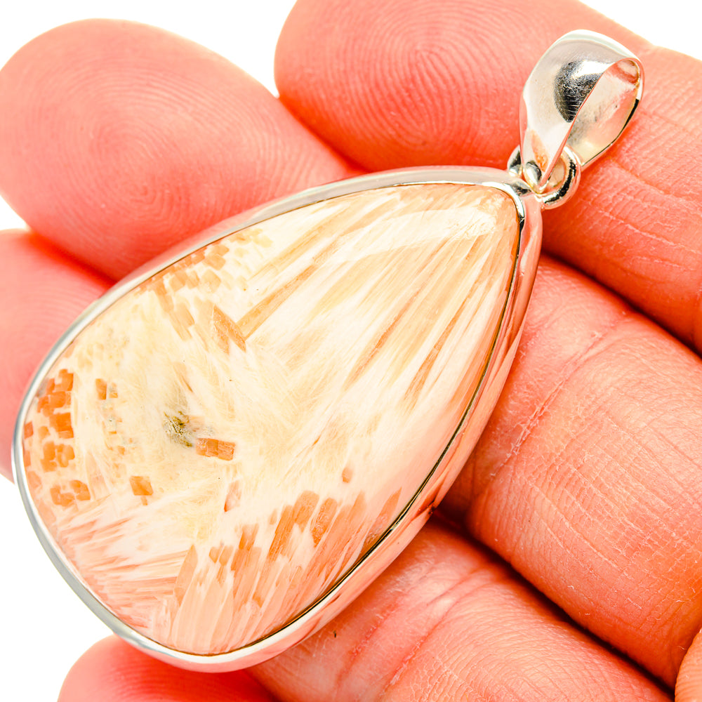 Scolecite Pendants handcrafted by Anasilvercos - PD31496