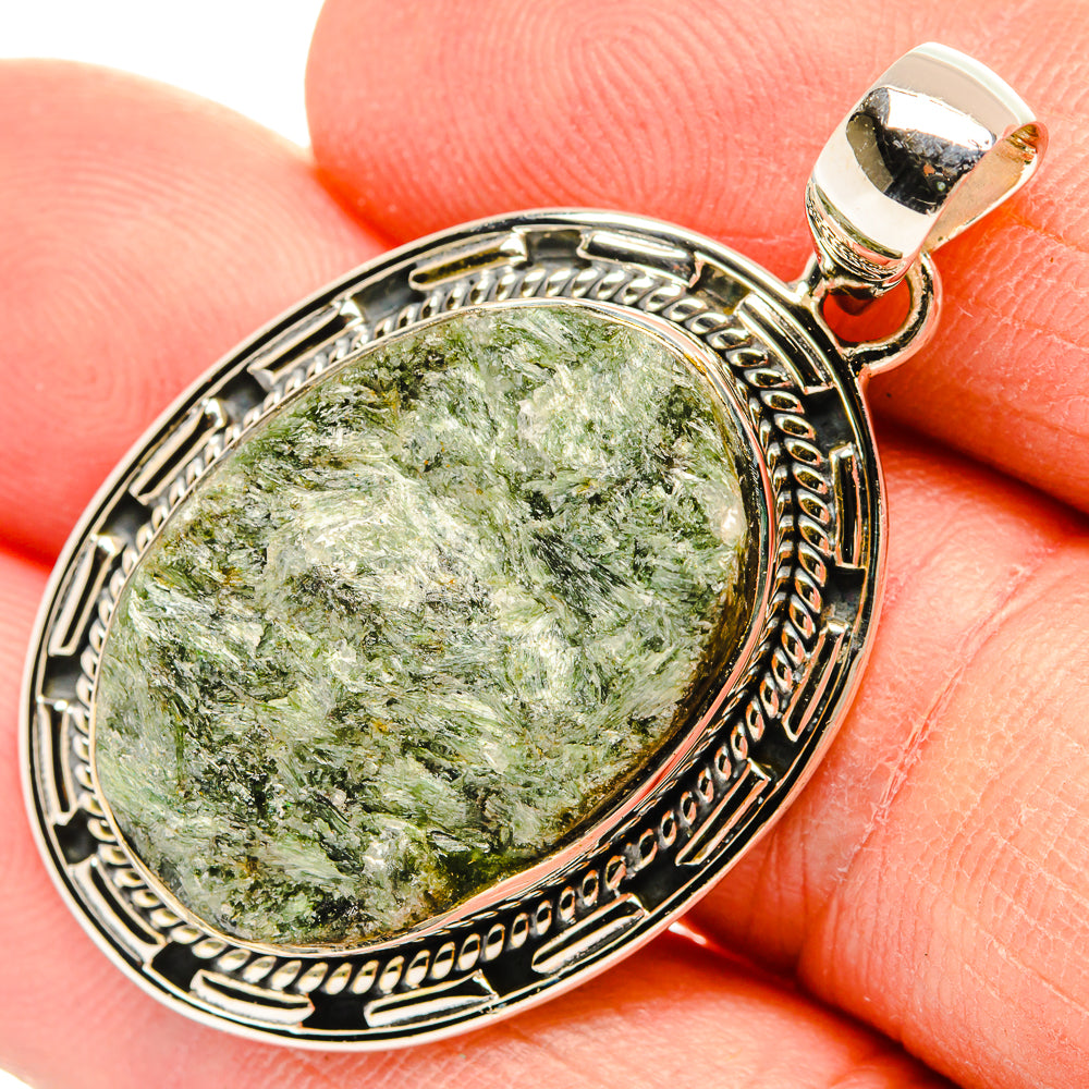 Dendritic Opal Pendants handcrafted by Anasilvercos - PD31511