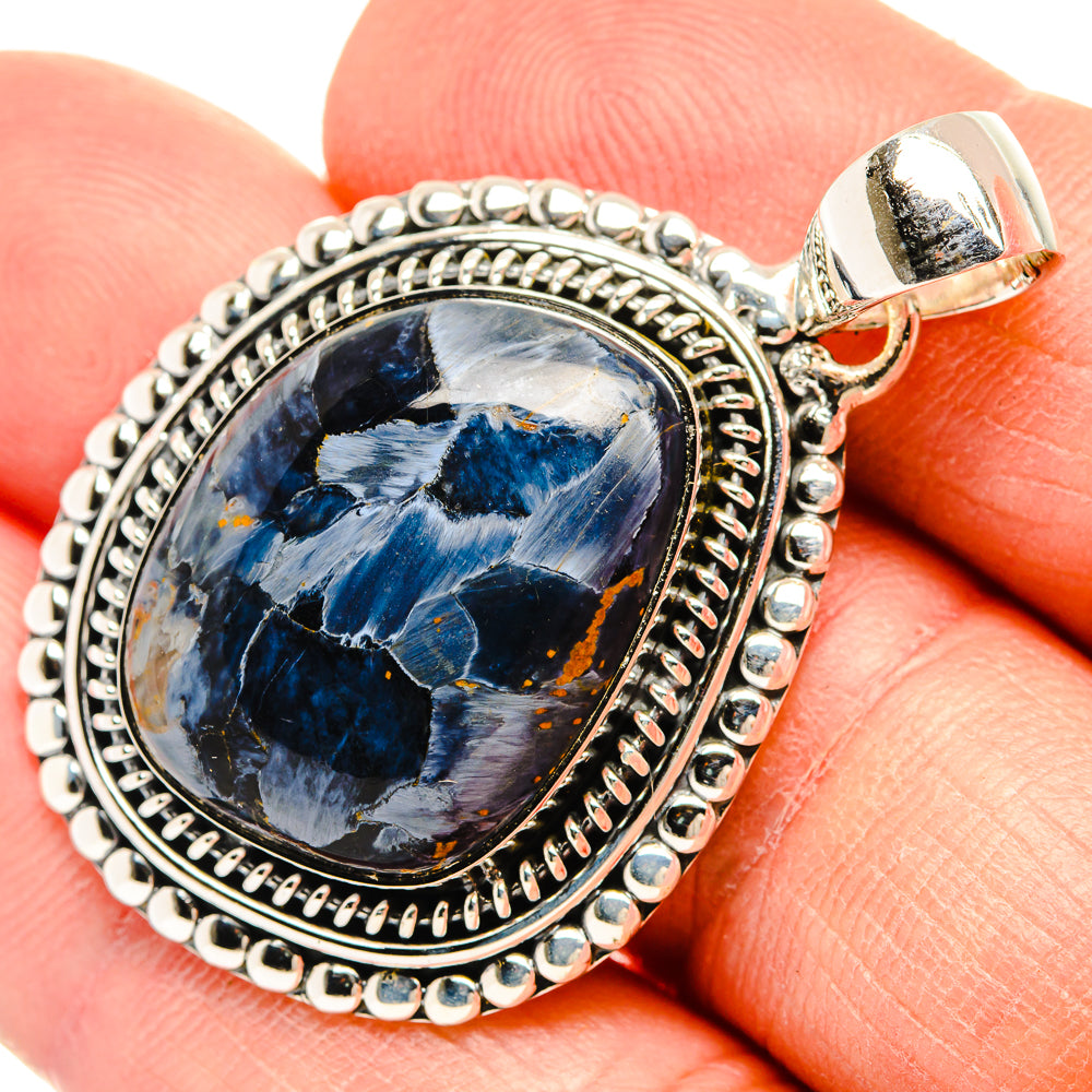 Rainbow Moonstone Pendants handcrafted by Anasilvercos - PD31525
