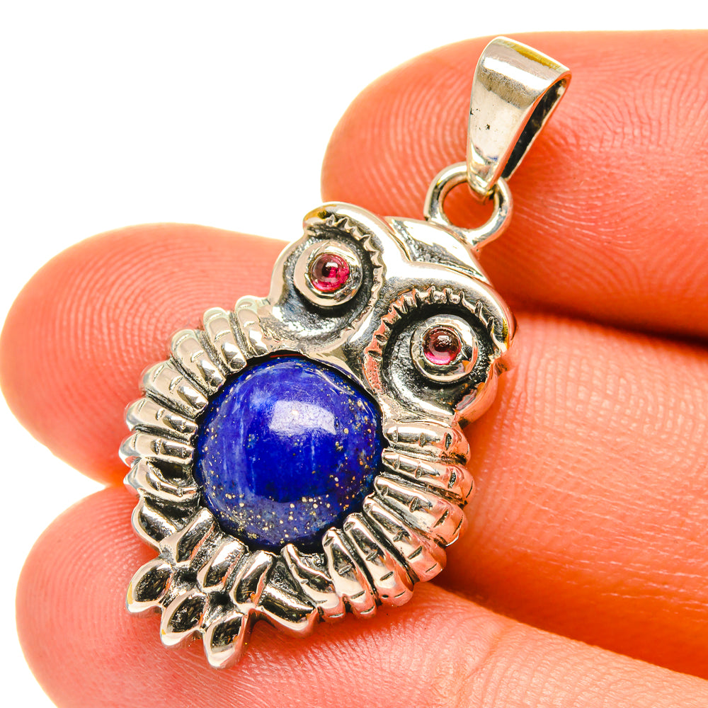 Lapis Lazuli Pendants handcrafted by Anasilvercos - PD3155