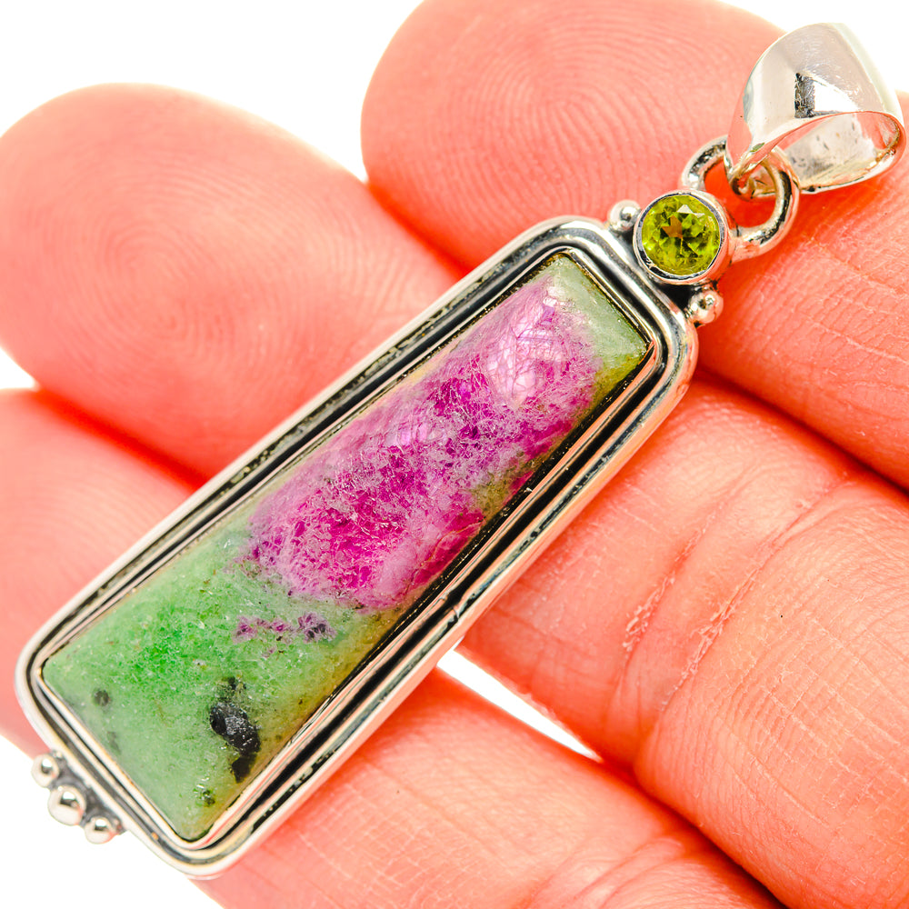 Australian Green Opal Pendants handcrafted by Anasilvercos - PD31550