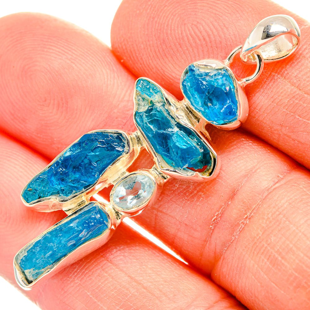 Lapis Lazuli Pendants handcrafted by Anasilvercos - PD31581