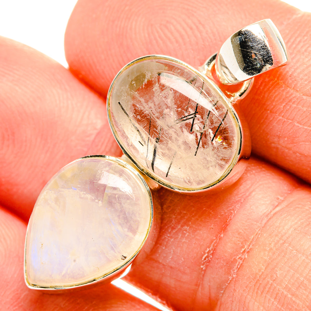 Moroccan Agate Pendants handcrafted by Anasilvercos - PD31585