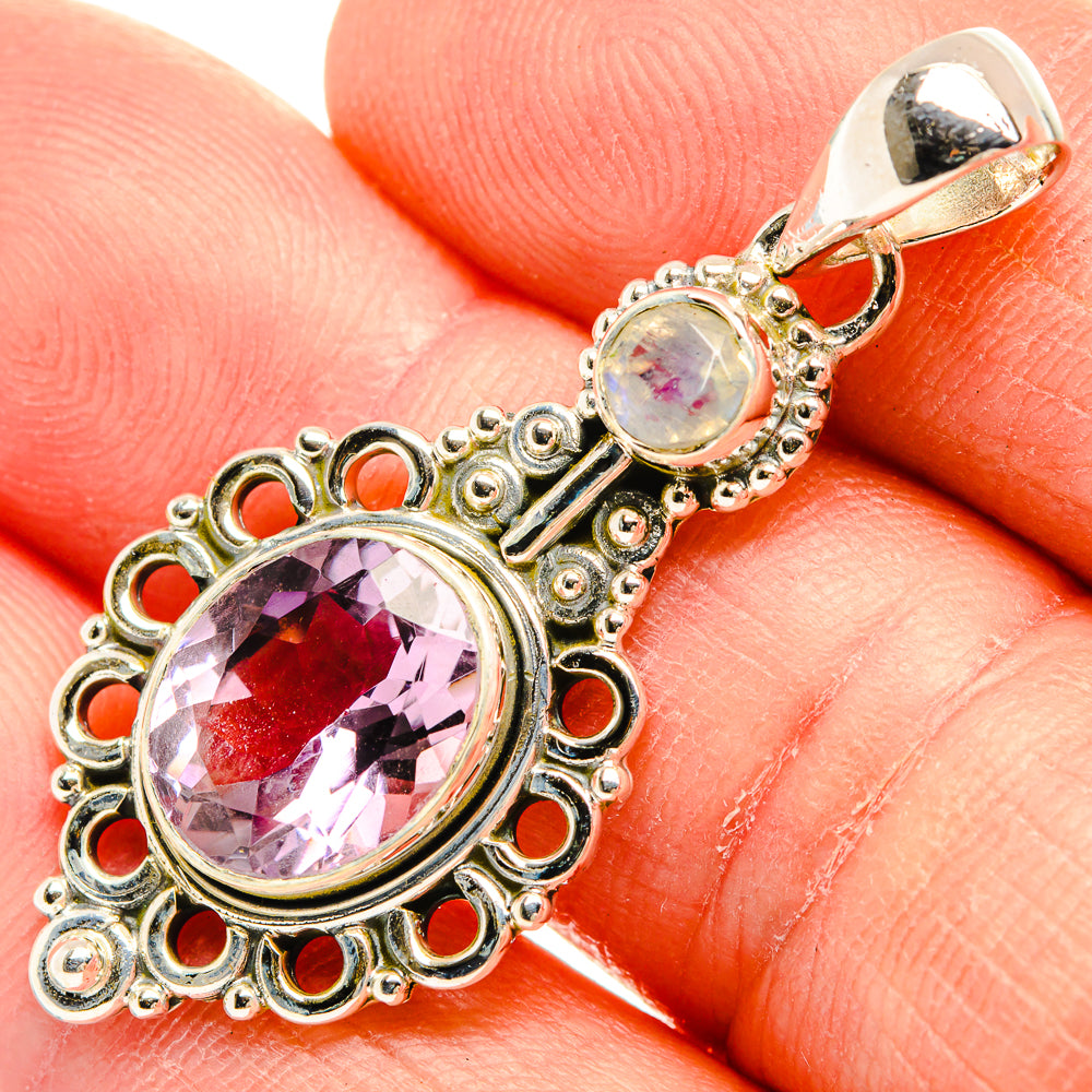 Australian Green Opal Pendants handcrafted by Anasilvercos - PD31589