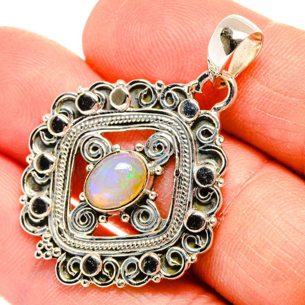 Ocean Jasper Druzy Pendants handcrafted by Anasilvercos - PD31614