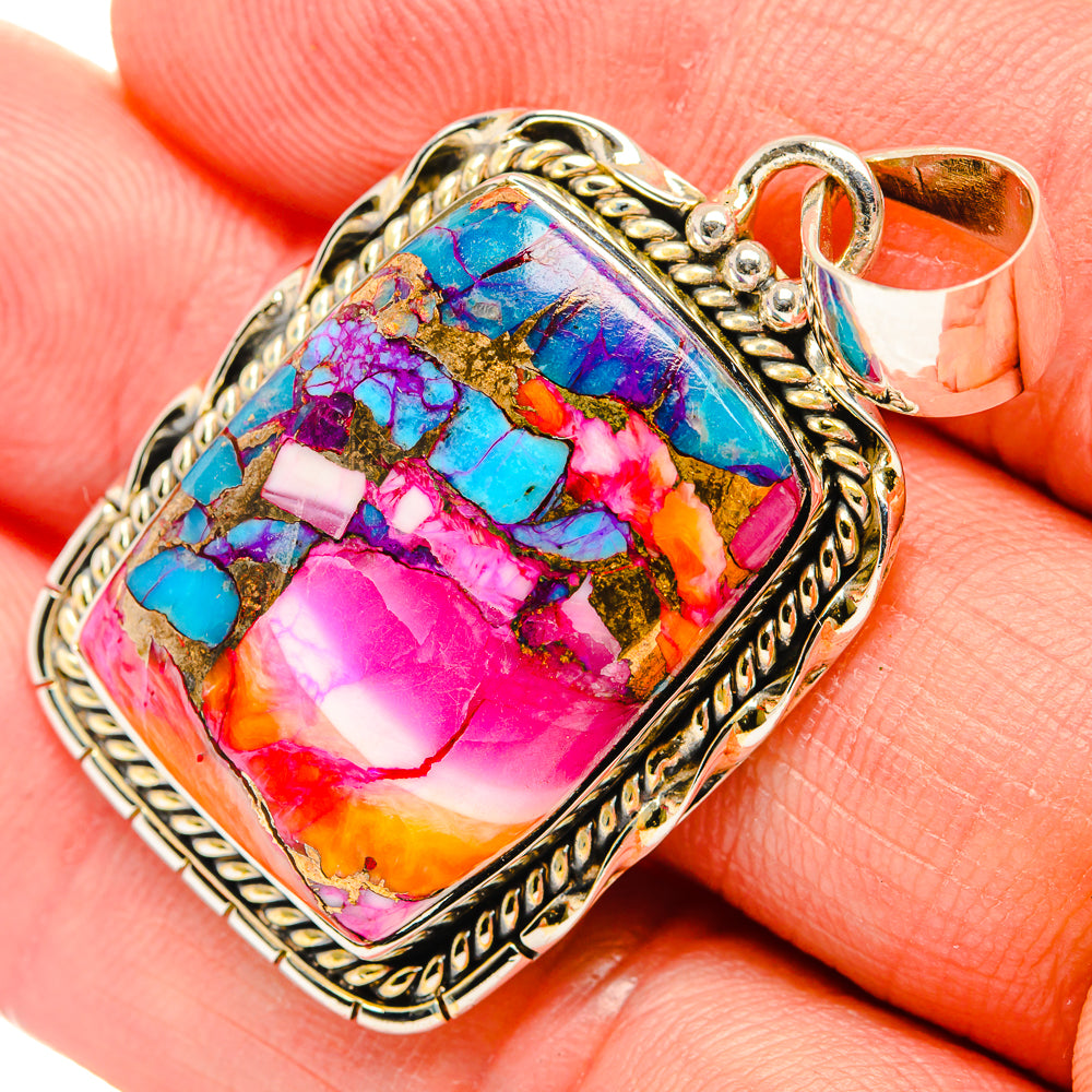 Ethiopian Opal Pendants handcrafted by Anasilvercos - PD31637