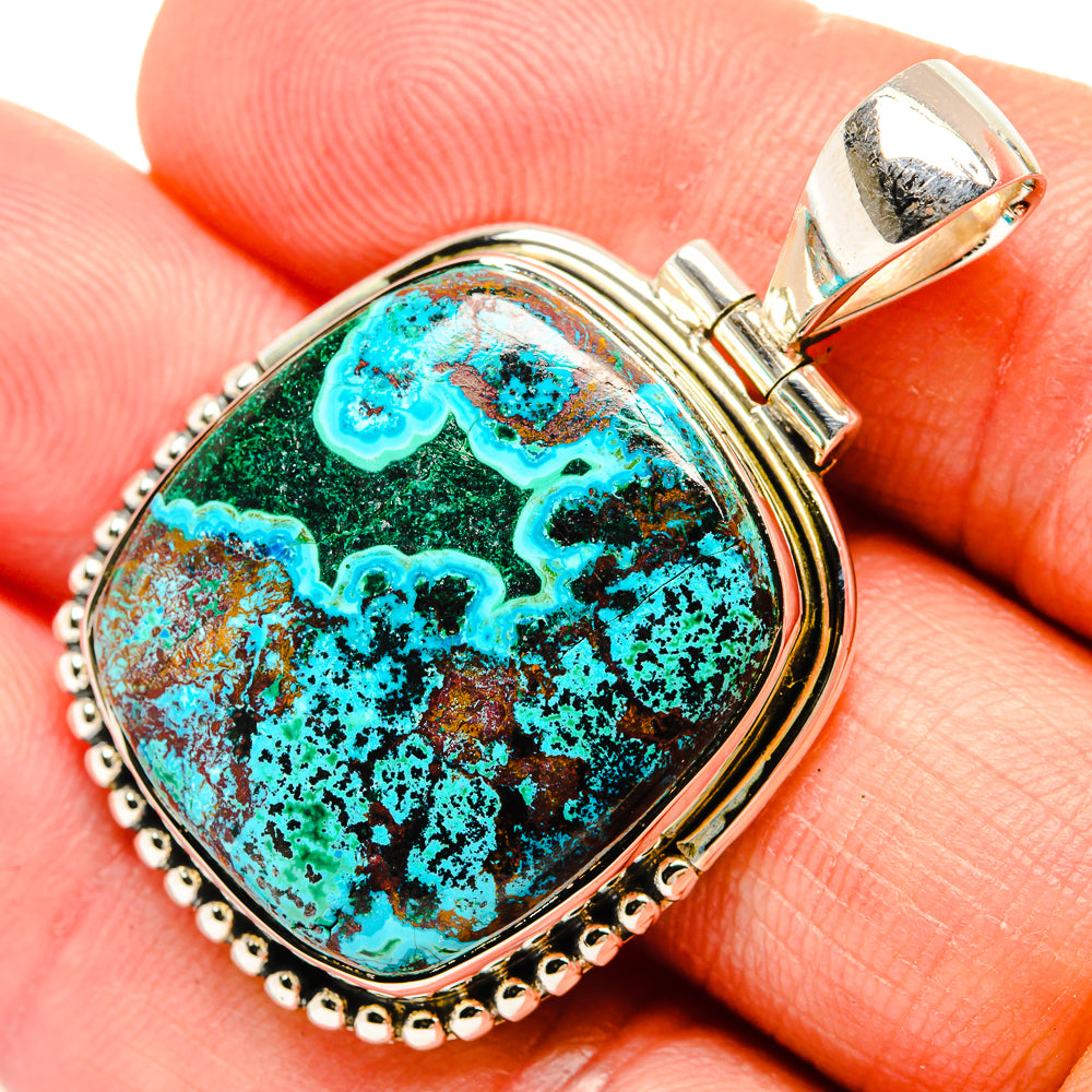 Malachite Pendants handcrafted by Anasilvercos - PD31638