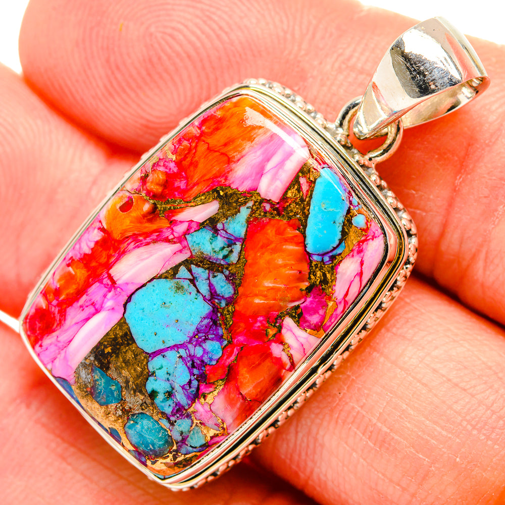 Charoite Pendants handcrafted by Anasilvercos - PD31647