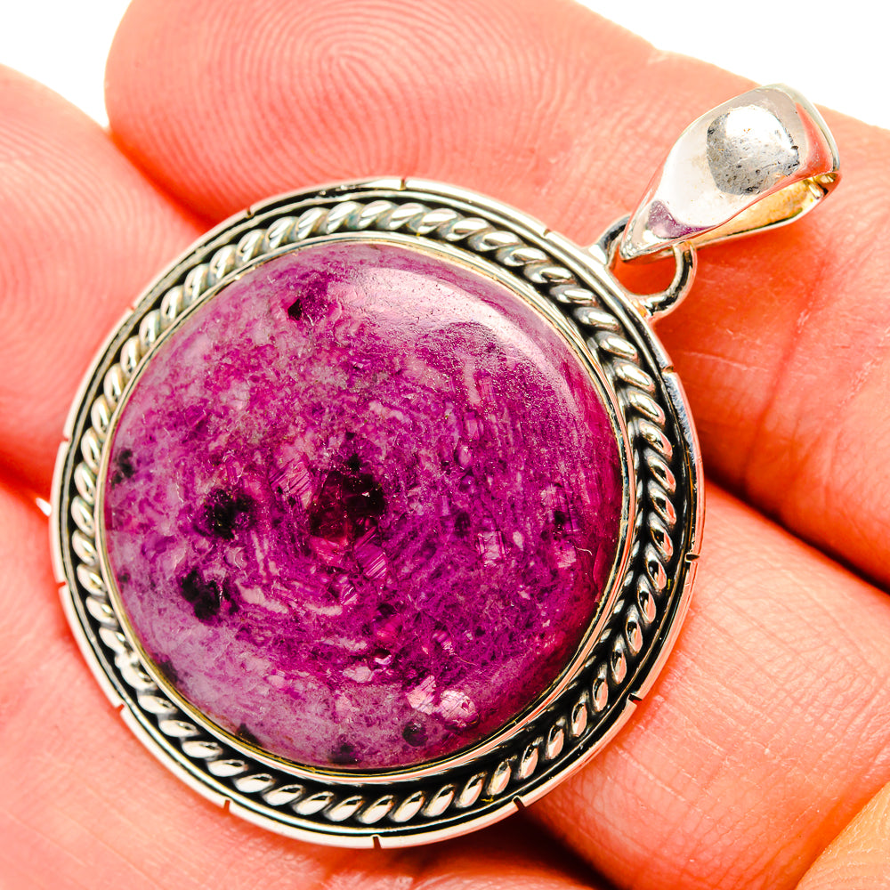 Germany Psilomelane Dendrite Pendants handcrafted by Anasilvercos - PD31648