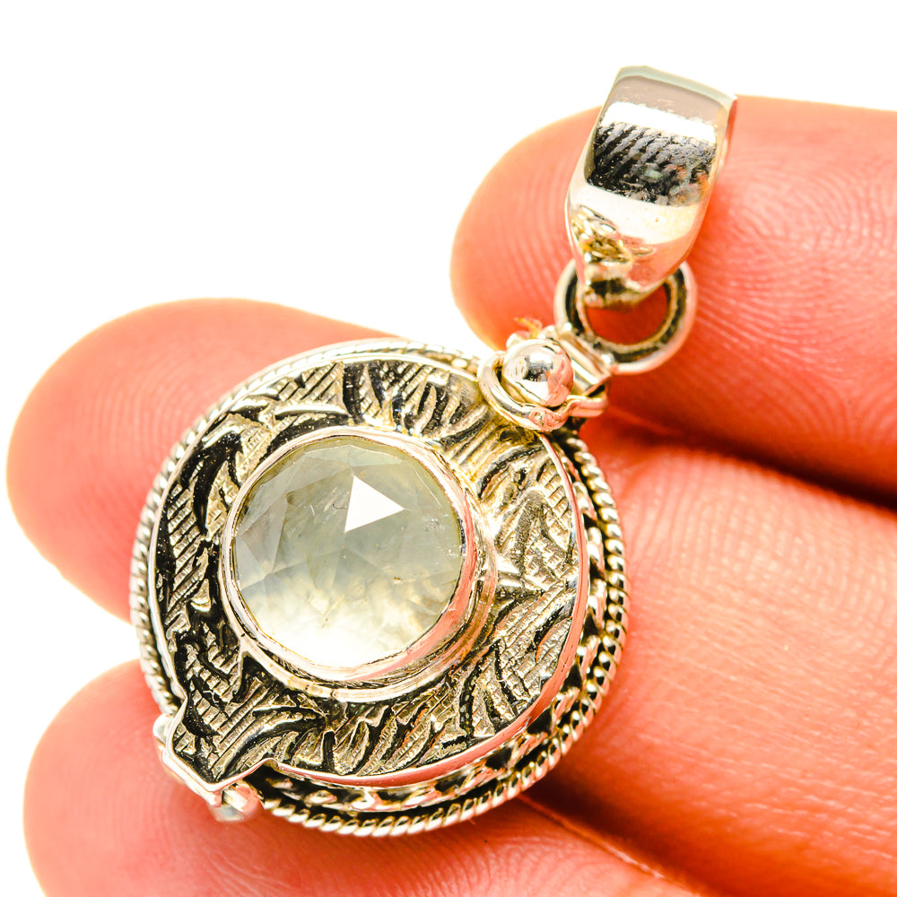Aquamarine Pendants handcrafted by Anasilvercos - PD3168