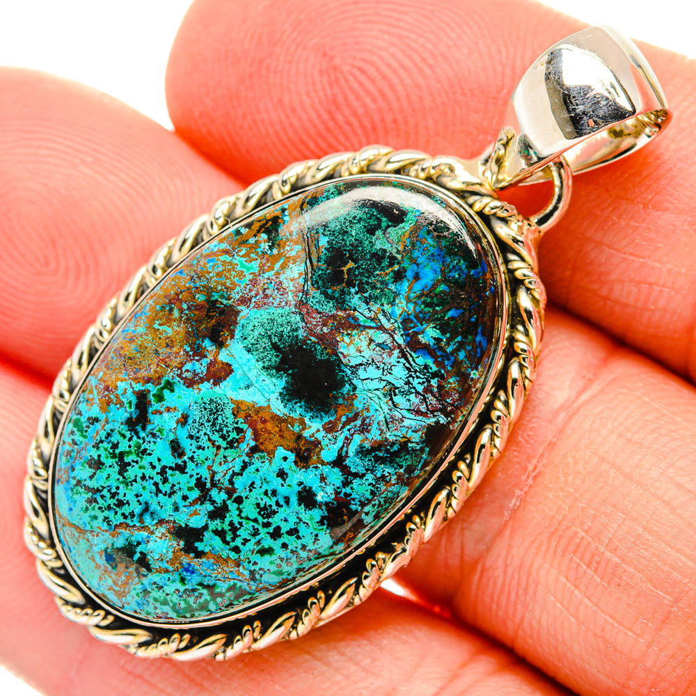 Black Tourmaline Pendants handcrafted by Anasilvercos - PD31695