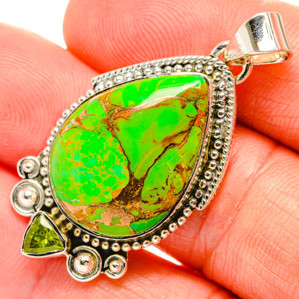 Picasso Jasper Pendants handcrafted by Anasilvercos - PD31711