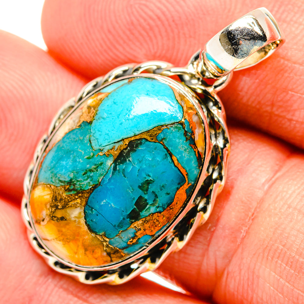 Lapis Lazuli Pendants handcrafted by Anasilvercos - PD31715