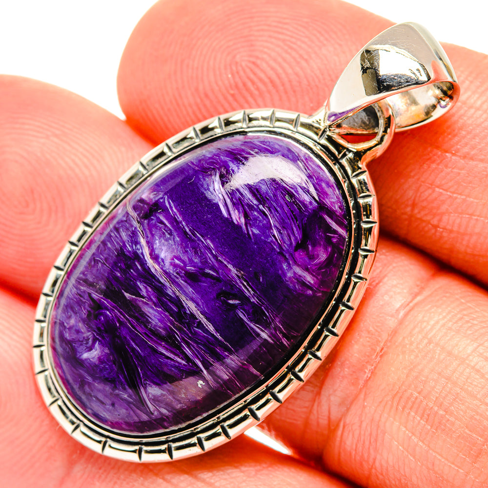 Germany Psilomelane Dendrite Pendants handcrafted by Anasilvercos - PD31722