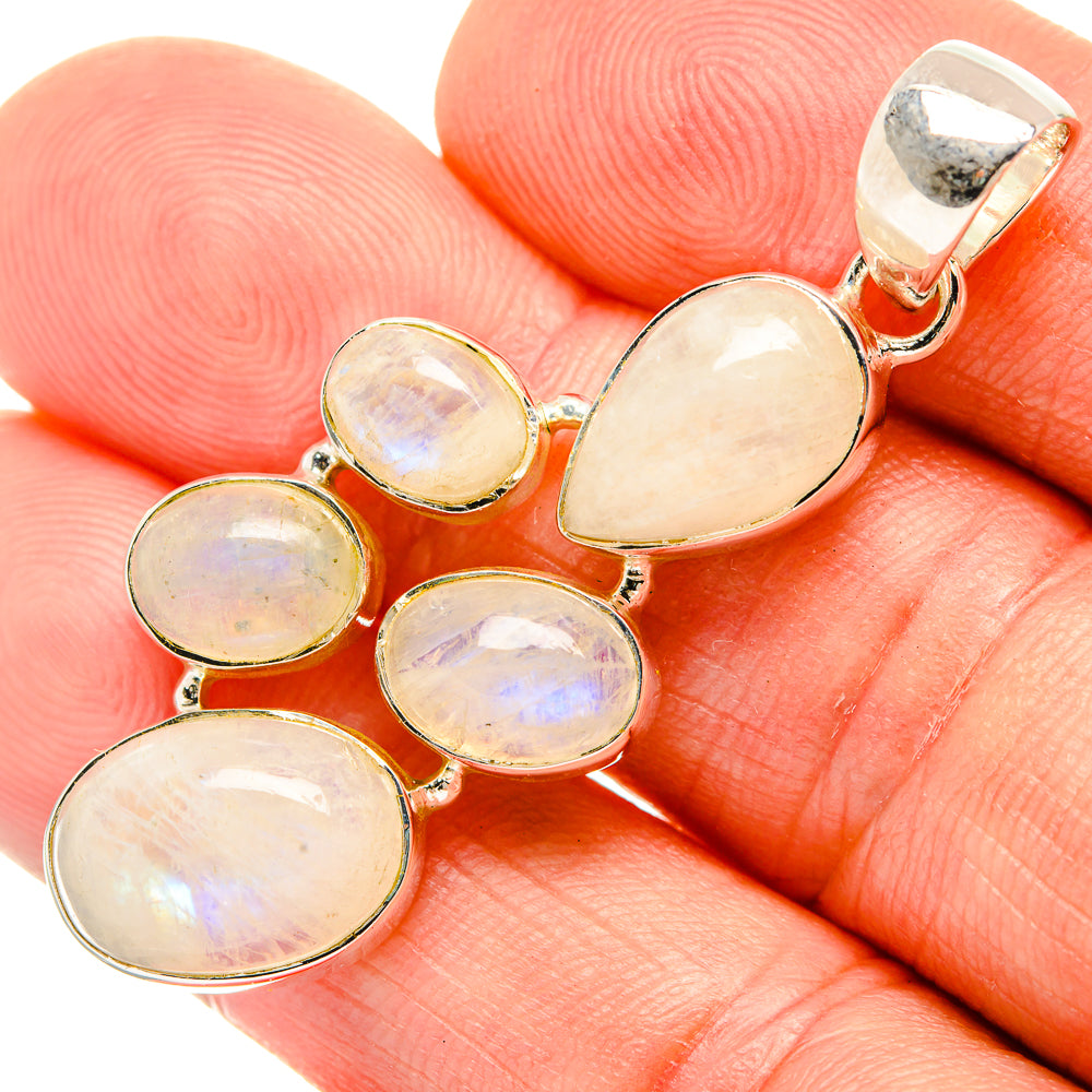 Blue Topaz Pendants handcrafted by Anasilvercos - PD31727