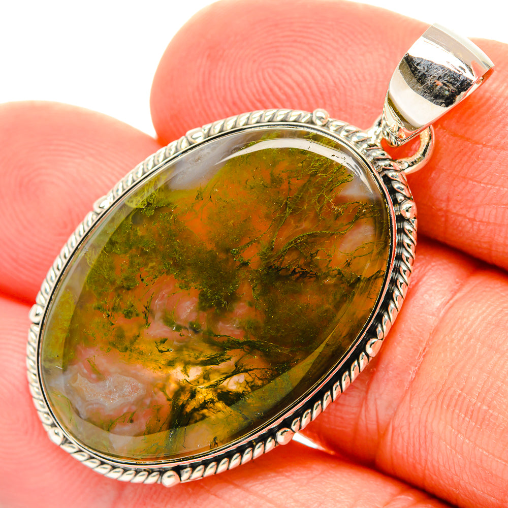 Green Aventurine Pendants handcrafted by Anasilvercos - PD31732