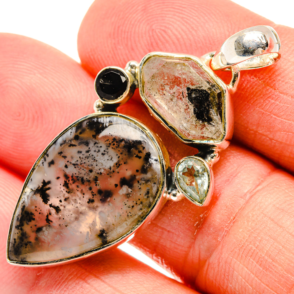 Tibetan Turquoise Pendants handcrafted by Anasilvercos - PD31751