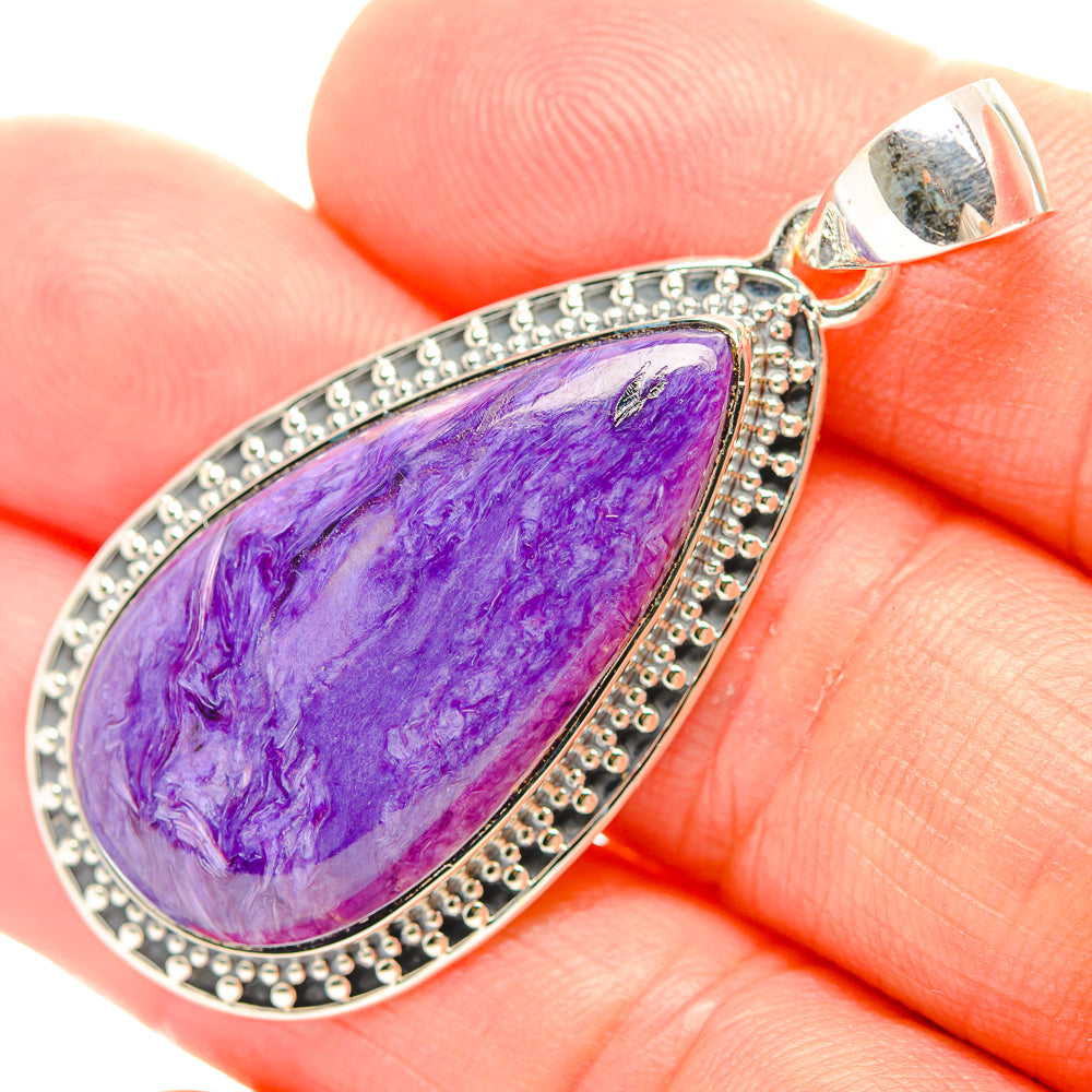 Pink Tourmaline Pendants handcrafted by Anasilvercos - PD31776